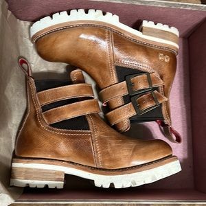 Bed Stu Rustic Tan Ginger Ankle Boot Size 6 New Never Worn